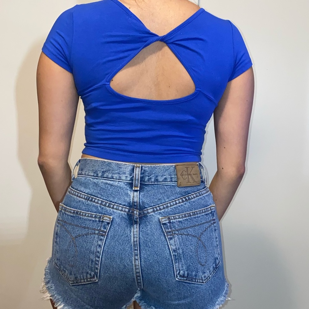 5 for 15$ 🎊 Blue crop top